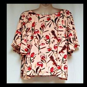 Ava & Viv Tops - Ava & Viv Peach Floral Top Size 3X NWT'S Ava & Viv Tops - Ava & Viv Peach Floral Top Size 3X NWT'S